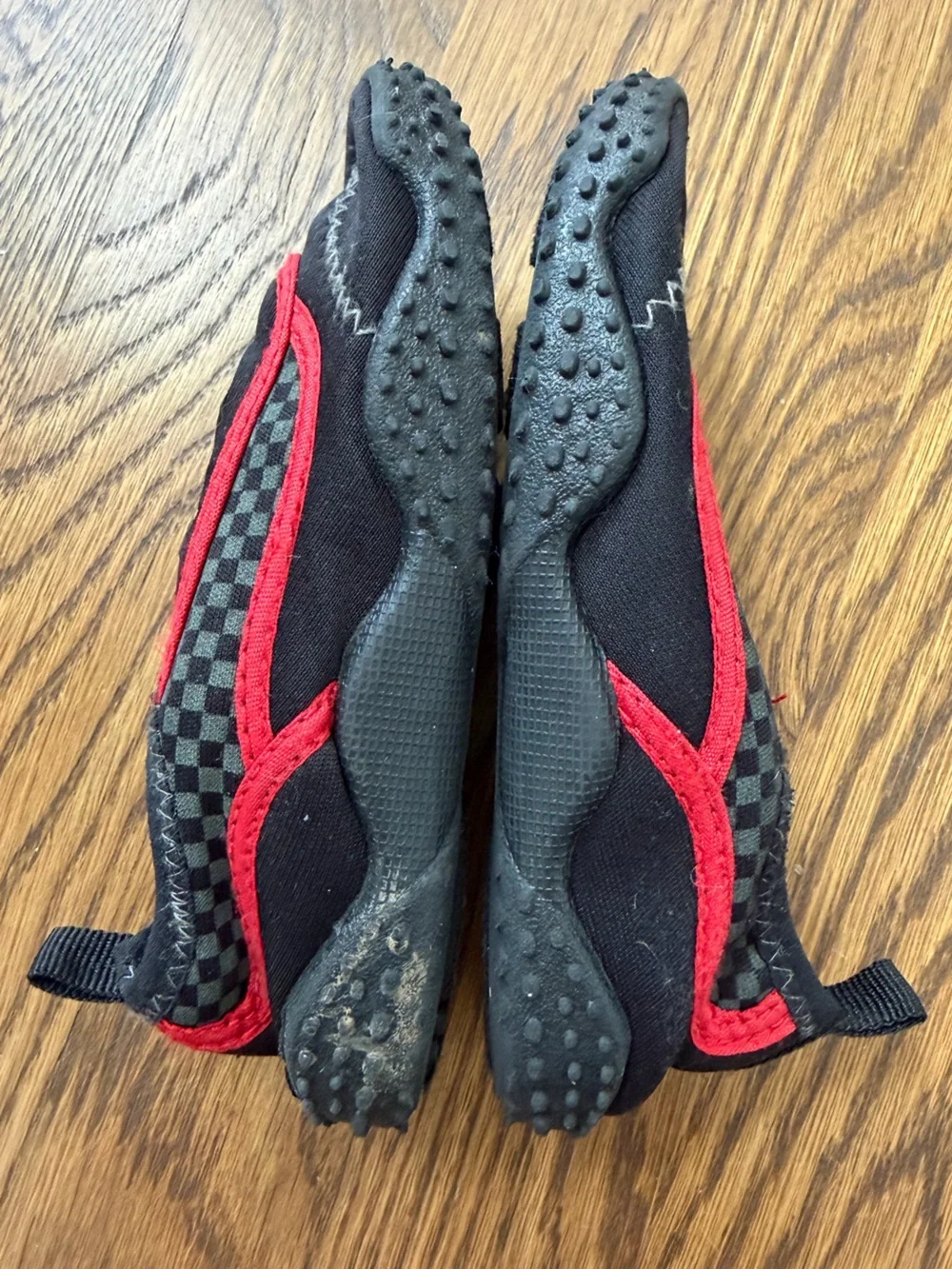 Disney Pixar Lightning McQueen water shoes, toddler size 9